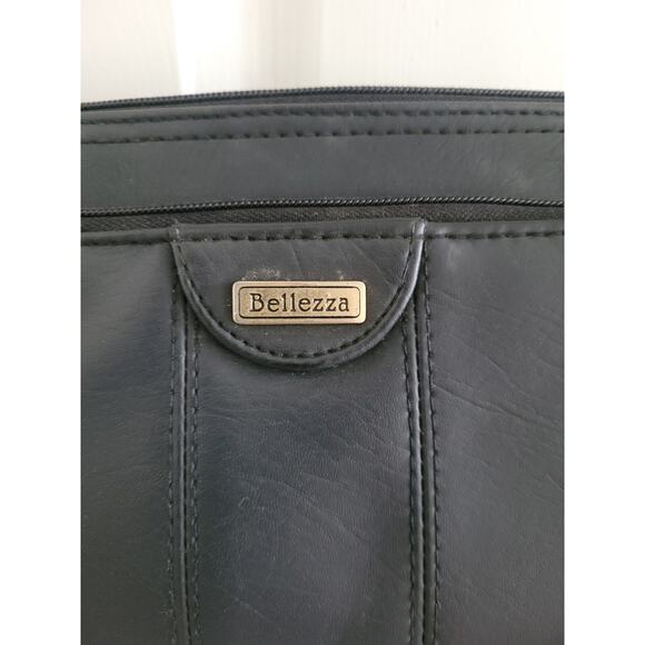 Handpainted Vintage Upcycled Abstract Bellezza  Purse - Picture 6 of 10